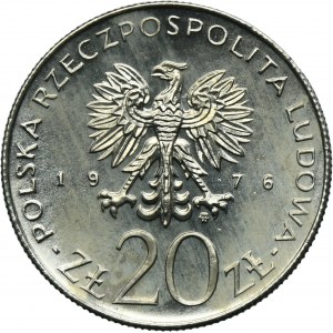 PRÓBA NIKIEL, 20 złotych 1976 XXX Lat Ustaw Budżetowych PRL