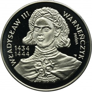 PROSPECTED NIKIEL, 200,000 gold 1992 Wladyslaw III Varnañczyk - bust