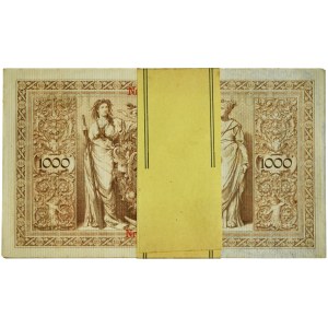 Germany, bank bundle 1.000 Mark 1919