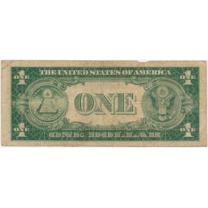 USA, Yellow Seal North Africa Silver Certificate, 1 Dollar 1935 - Julian & Morgenthau