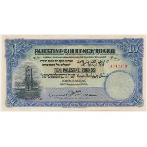 Palestine, 10 Pounds 1929
