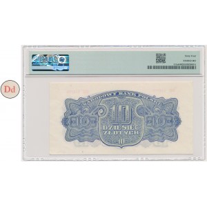 10 złotych 1944 ...owe - Dd - PMG 64 - BARDZO RZADKI