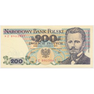 200 zloty 1979 - AZ -.