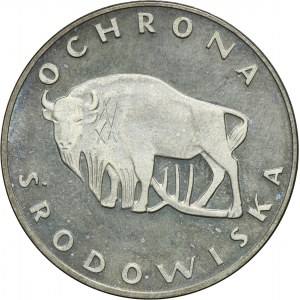 100 złotych 1977 Ochrona Środowiska Żubr