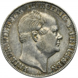 Germany, Kingdom of Prussia, Friedrich Wilhelm IV, Thaler Berlin 1857 A