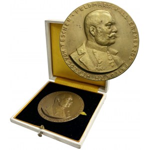 Silesia, Teschen, Medal Field-marshal Friedrich Habsburg Austrian Archduke and Duke of Teschen 1914
