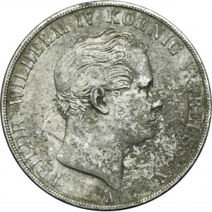 Germany, Kingdom of Prussia, Friedrich Wilhelm IV, 2 Thaler Berlin 1845 A