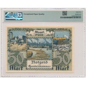 Memel (Klaipeda), 50 Mark 1922 - PMG 65 EPQ