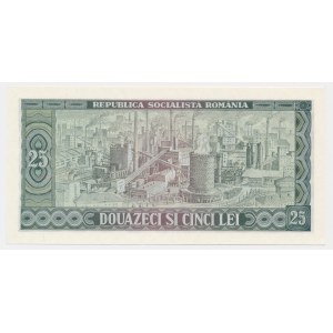 Romania, 25 Lei 1966