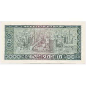 Romania, 25 Lei 1966