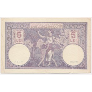 Romania, 5 Lei 1920