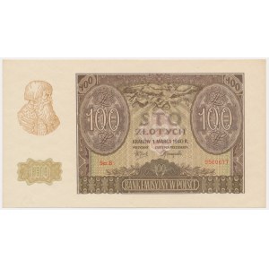 100 zloty 1940 - ZWZ - B -