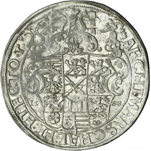 Germany, Electorate of Saxony, August, Thaler Schneeberg 1566 T - RARE