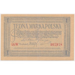 1 marka 1919 - IAW -