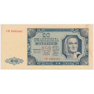 20 złotych 1948 - CH -