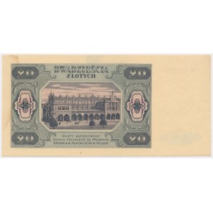 20 złotych 1948 - CH -