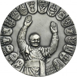 Medal PTN John Paul II, Visit to Gdynia, Sopot and Gdańsk 1999, Warsaw