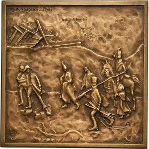 Medal Numismatic Section of PTN Wrocław 1993 - Wojciech Kossak, Jan Styka - RARE