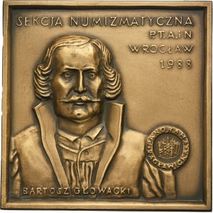 Medal Numismatic Section of PTAiN Wrocław 1988 - Bartosz Głowacki