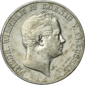 Germany, Kingdom of Prussia, Friedrich Wilhelm IV, 2 Thaler Berlin 1845 A