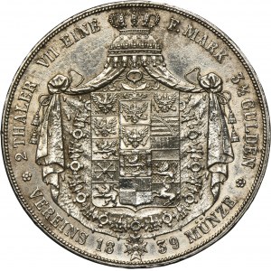 Germany, Kingdom of Prussia, Friedrich Wilhelm III, 2 Thaler Berlin 1839 A