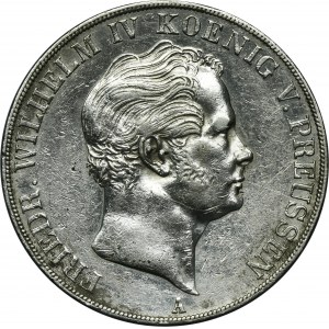 Germany, Kingdom of Prussia, Friedrich Wilhelm IV, 2 Thaler Berlin 1846 A