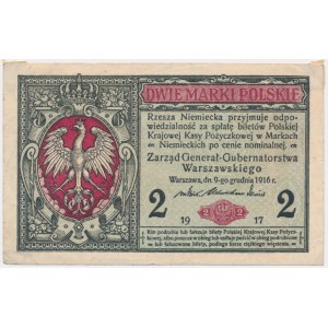 2 marki 1916 - Generał - B -
