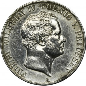 Germany, Kingdom of Prussia, Friedrich Wilhelm IV, 2 Thaler Berlin 1847 A