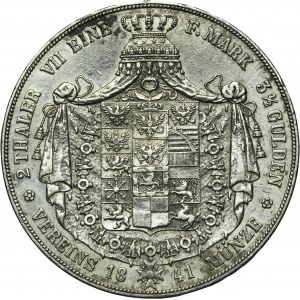 Germany, Kingdom of Prussia, Friedrich Wilhelm IV, 2 Thaler Berlin 1841 A
