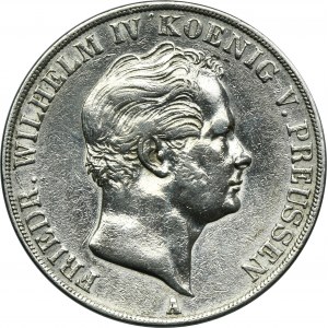 Germany, Kingdom of Prussia, Friedrich Wilhelm IV, 2 Thaler Berlin 1845 A