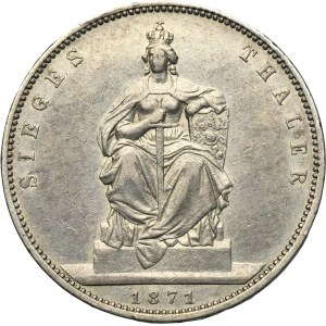 Germany, Kingdom of Prussia, Wilhelm I, Siegesthaler Berlin 1871 A