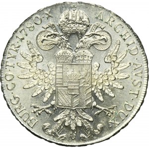Austria, Maria Theresa, Thaler Wien 1780 SF - RESTRIKE