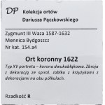 Sigismund III Vasa, 1/4 Thaler Bromberg 1622 - PRV M - ex. Pączkowski