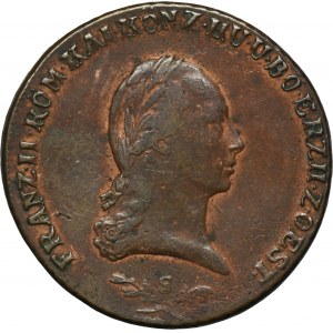 Autriche, François II, 6 Krajcars Smolnik 1800 S