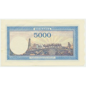 Roumanie, 5 000 lei 1943
