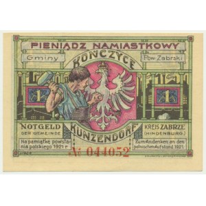 Kończyce (Kunzendorf), 1 marka 1921