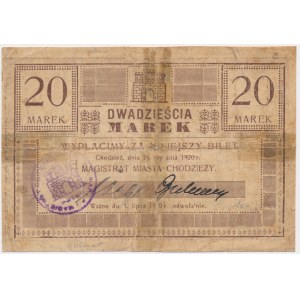 Chodzież (Kolmar I.P), 20 marek 1920