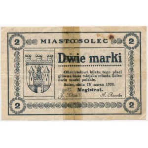 Solec (Schulitz), 2 marki 1920