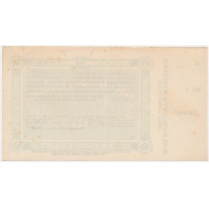 Sosnowice, Bank Handlowy, kwit na 5 rubli 1914