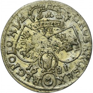 John III Sobieski, 6 Groschen Bromberg 1681 TLB