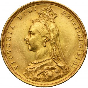 Australia, Victoria, Sovereign 1891 S