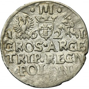 Sigismund III Vasa, 3 Groschen Krakau 1621
