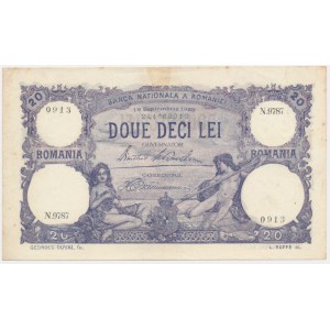 Romania, 20 Lei 1929