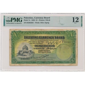 Palestine, 1 Pound 1939 - PMG 12