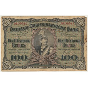 German, East Africa, 100 Rupien 1905
