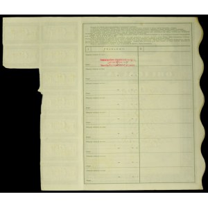 6% National Loan 1934, 500 zloty bond