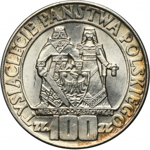 100 złotych 1966 Mieszko i Dąbrówka