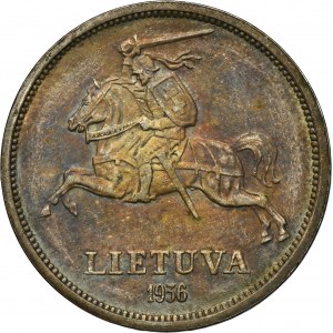 Lithuania, 5 Litai Kaunas 1936