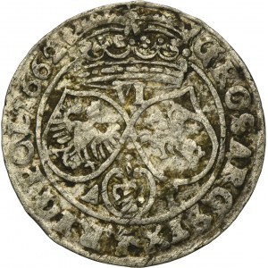 John II Casimir, 6 Groschen Bromberg 1662 AT