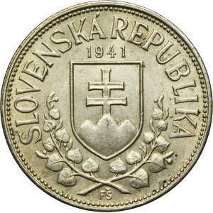 Slovakia, Autonomous republic, 20 Korun Kremnic 1941 - St. Cyril and St. Methodius